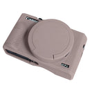 Easy Hood Silicone Protection Case for Canon PowerShot G7X III (Tiffany Pink)