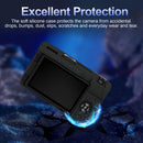 Easy Hood Silicone Protection Case for Canon PowerShot V1 (Black)