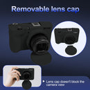Easy Hood Silicone Protection Case for Canon PowerShot V1 (Black)