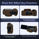 Easy Hood Silicone Protection Case for Canon PowerShot V1 (Brown)