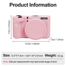Easy Hood Silicone Protection Case for Canon PowerShot V1 (Pink)