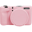 Easy Hood Silicone Protection Case for Canon PowerShot V1 (Pink)