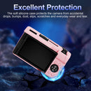 Easy Hood Silicone Protection Case for Canon PowerShot V1 (Pink)