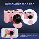 Easy Hood Silicone Protection Case for Canon PowerShot V1 (Pink)