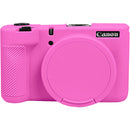 Easy Hood Silicone Protection Case for Canon PowerShot V1 (Rose)