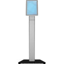 Elo Touch Slim Self-Service Floor Stand Top for 15 & 22" I-Series Displays (Requires Base, Silver)