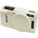Easy Hood Silicone Protection Case for Canon PowerShot ELPH 360 (Beige)