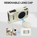 Easy Hood Silicone Protection Case for Canon PowerShot ELPH 360 (Beige)