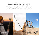 Ulanzi SK27 Convertible Tripod & Selfie Stick for Smartphones (Phone Clamp)