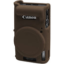 Easy Hood Silicone Protection Case for Canon PowerShot ELPH 360 (Brown)