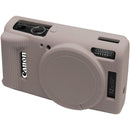 Easy Hood Silicone Protection Case for Canon PowerShot ELPH 360 (Tiffany Pink)