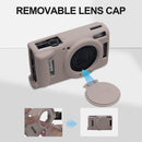 Easy Hood Silicone Protection Case for Canon PowerShot ELPH 360 (Tiffany Pink)
