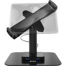 CTA Digital Security Desk Mount with 2-Port USB Hub for 7.9 to 12.5" Tablets