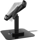 CTA Digital Security Desk Mount with 2-Port USB Hub for 7.9 to 12.5" Tablets