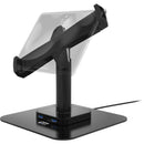 CTA Digital Security Desk Mount with 2-Port USB Hub for 7.9 to 12.5" Tablets