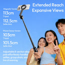 Ulanzi SK26 Convertible Tripod & Selfie Stick for Smartphones (Phone Clamp)