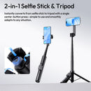 Ulanzi SK26 Convertible Tripod & Selfie Stick for Smartphones (Phone Clamp)