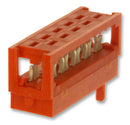 TE CONNECTIVITY - AMP 1-215083-0 IDC Connector, 28 AWG, IDC Plug, Male, 1.27 mm, 2 Row, 10 Contacts, Cable Mount