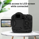 Easy Hood Silicone Protection Case for Canon EOS R3 (Black)