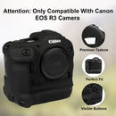 Easy Hood Silicone Protection Case for Canon EOS R3 (Black)