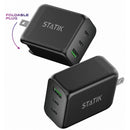 Statik 12W GloboCharge Universal Travel Adapter (Black)