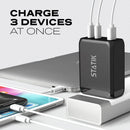 Statik 12W GloboCharge Universal Travel Adapter (Black)