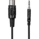 Hosa Technology TRMA-104.5 3.5mm TRS to MIDI 5-Pin Cable (4.5')