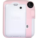 Easy Hood Silicone Protection Case for FUJIFILM instax mini 12 (Pink)