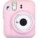 Easy Hood Silicone Protection Case for FUJIFILM instax mini 12 (Pink)