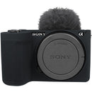 Easy Hood Silicone Protection Case for Sony ZV-E10 II (Black)