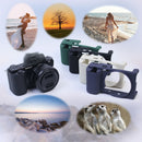 Easy Hood Silicone Protection Case for Sony ZV-E10 (Beige)