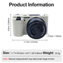 Easy Hood Silicone Protection Case for Sony ZV-E10 (Beige)