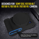 Easy Hood Silicone Protection Case for Sony RX100 VII (Black)