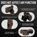 Easy Hood Silicone Protection Case for Sony RX100 VII (Brown)