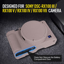 Easy Hood Silicone Protection Case for Sony RX100 VII (Tiffany Pink)