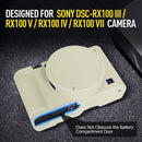 Easy Hood Silicone Protection Case for Sony RX100 VII (Beige)