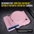Easy Hood Silicone Protection Case for Sony RX100 VII (Pink)