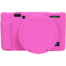Easy Hood Silicone Protection Case for Sony RX100 VII (Rose)