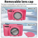 Easy Hood Silicone Protection Case for Canon PowerShot SX740 (Rose)
