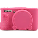 Easy Hood Silicone Protection Case for Canon PowerShot SX740 (Rose)