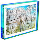 Canetti Design Group Color Edge Magnet Frame (Aqua/Green, 5 x 7")