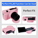 Easy Hood Silicone Protection Case for Sony ZV-1 (Rose)