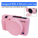 Easy Hood Silicone Protection Case for Sony ZV-1 (Rose)