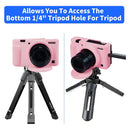 Easy Hood Silicone Protection Case for Sony ZV-1 (Rose)