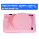 Easy Hood Silicone Protection Case for Sony ZV-1 (Rose)