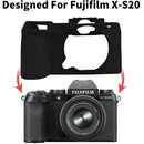 Easy Hood Silicone Protection Case for FUJIFILM X-S20 (Black)