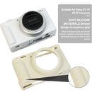 Easy Hood Silicone Protection Case for Sony ZV-1F (Beige)