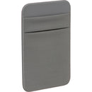 AVODA 2-Pocket Adhesive Pouch for Laptop (Gray)