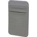AVODA 2-Pocket Adhesive Pouch for Laptop (Gray)
