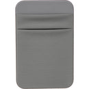 AVODA 2-Pocket Adhesive Pouch for Laptop (Gray)